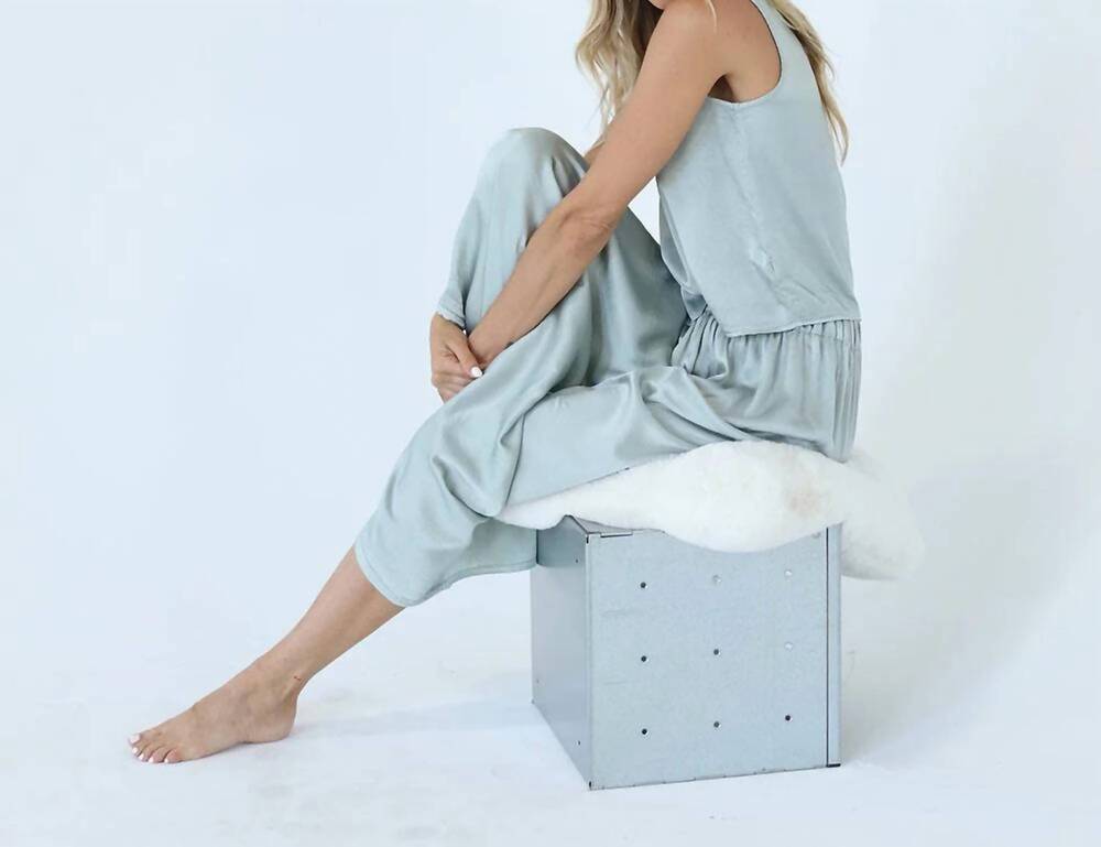 NEW PJ HARLOW marta tank top in sage